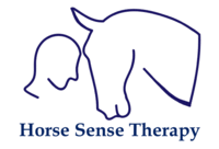 Horse Sense Therapy. Logo with 200 px